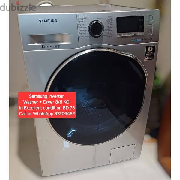 Washer with Dryer and other items for sale with Delivery 0