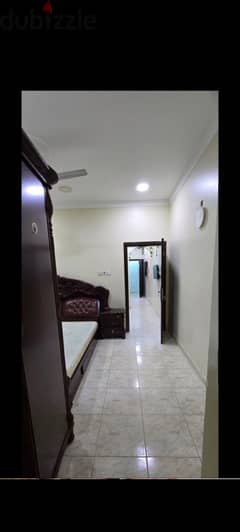 Flat for rent – Hoora 1 bedroom, 2 bathrooms, hall & kitchen BD 200