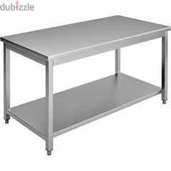 stainless steel table