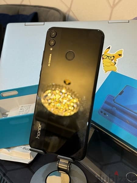 NO OFFERS: honor 8x mobile android 9 ,128gb, box cover, protector 9