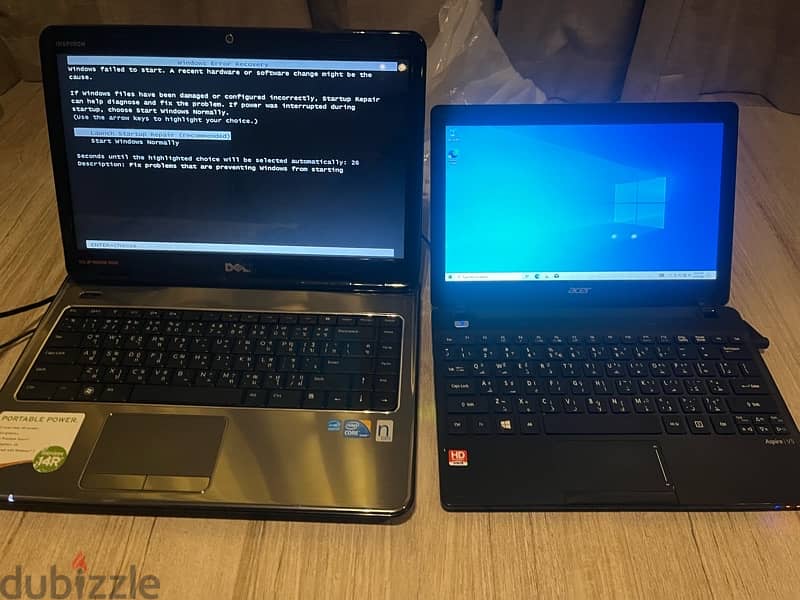 2 laptops acar and dell for sale 1