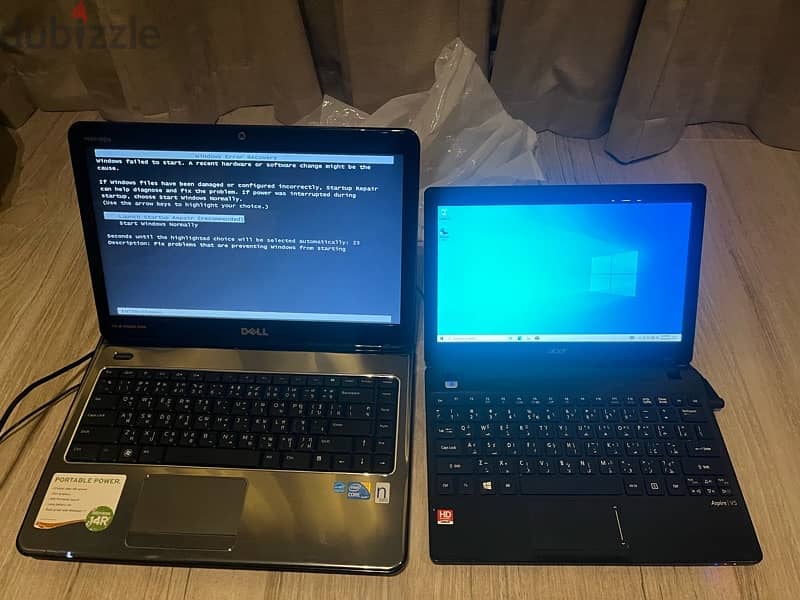 2 laptops acar and dell for sale 7