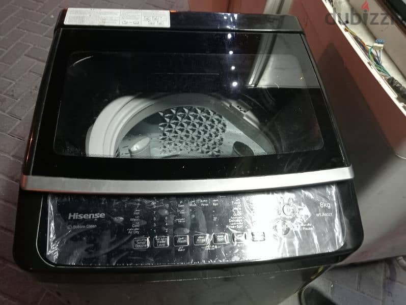 Hisense washing toplad 8kg 1