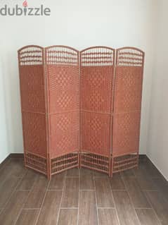 Cane Room Screen/Divider