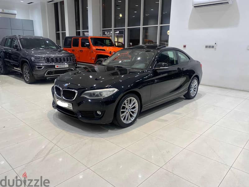 BMW 2-Series 2014 black 1