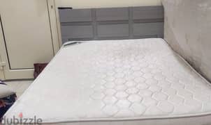 bed with mattress 0