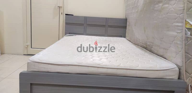 bed with mattress 1