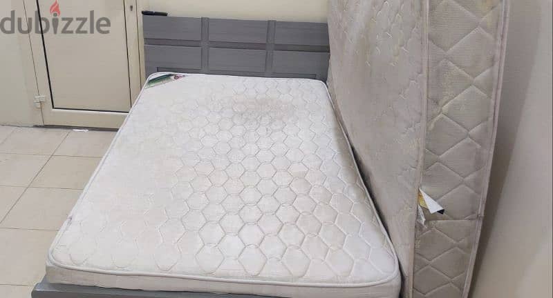 bed with mattress 3