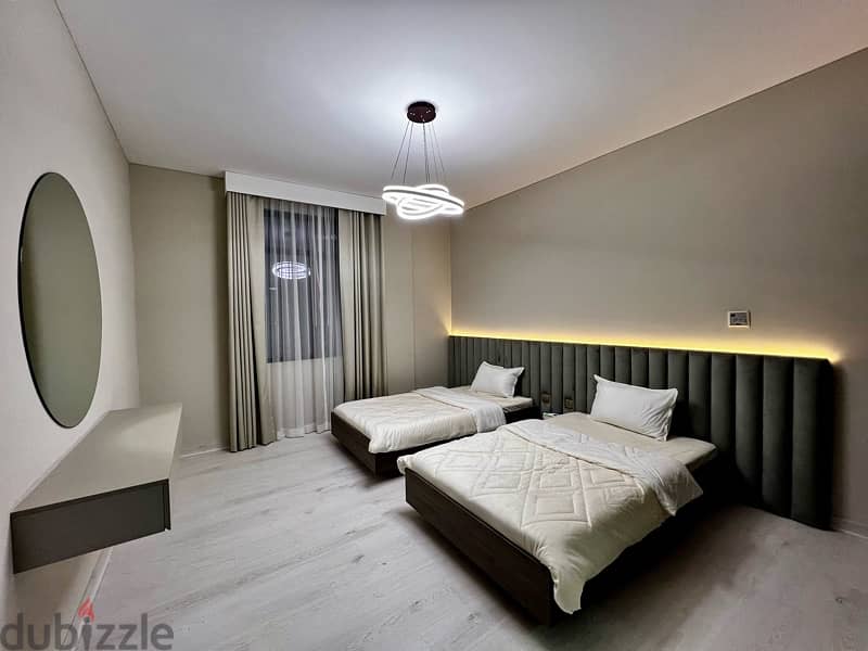 Sea facing 3 br +maids room on Sale -Meena 7 towers 14