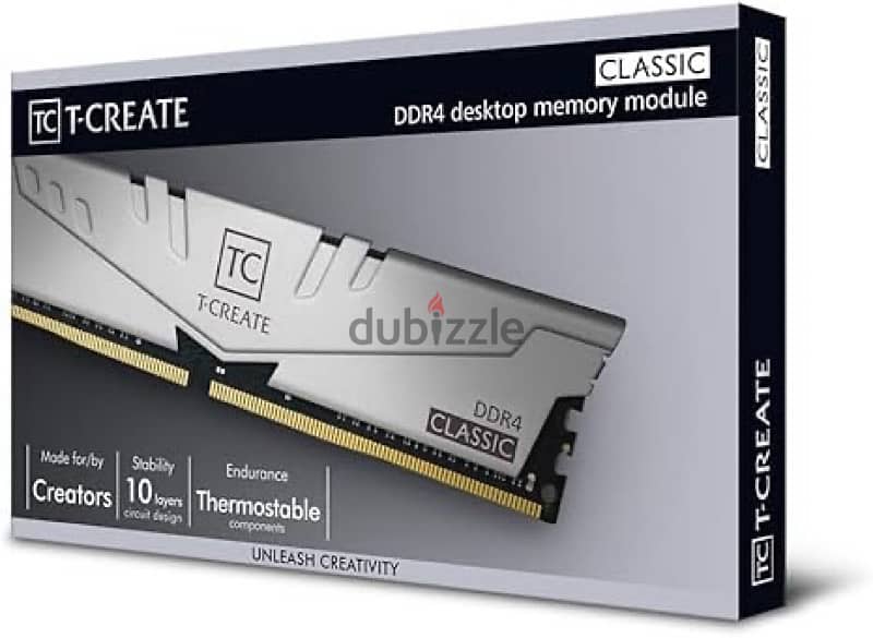 TEAMGROUP T-Create Classic 10L DDR4 16GB Kit (2 x 8GB) 3200MHz 1