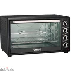 فرن كهربائي Vincenti Electric Oven Black 60L