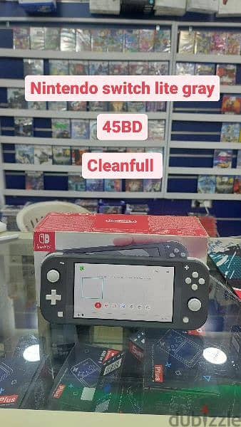 NINTENDO SWITCH LITE GRAY 0