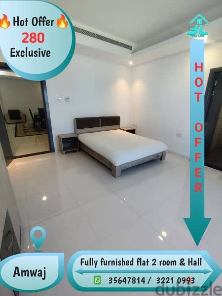 Luxury Furnished flat  2 rooms  @ Amwaj  280 bd Exclusive 35647813 4