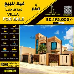 Fully Furnished Luxury Villa for Sale in Jidali near Sea Area  BD. 195, 0