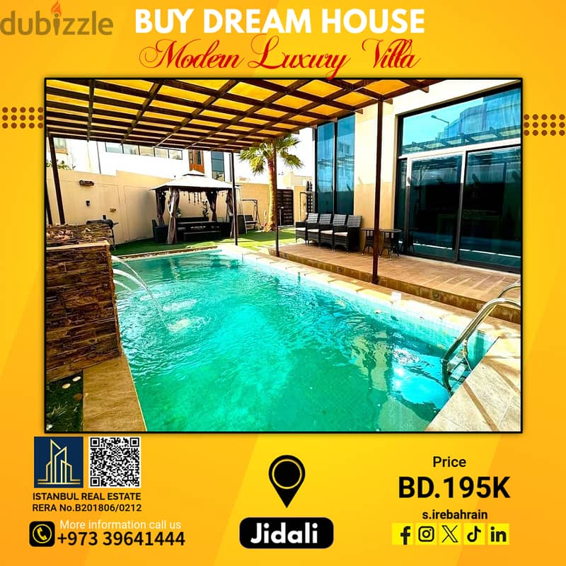 Fully Furnished Luxury Villa for Sale in Jidali near Sea Area  BD. 195, 3