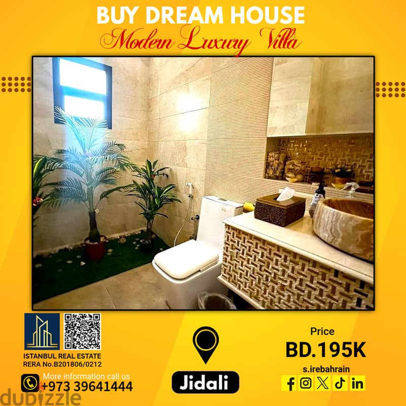 Fully Furnished Luxury Villa for Sale in Jidali near Sea Area  BD. 195, 4