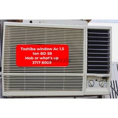 Toshiba window Ac 1.5 ton and other splitunit for sale with delivery 0