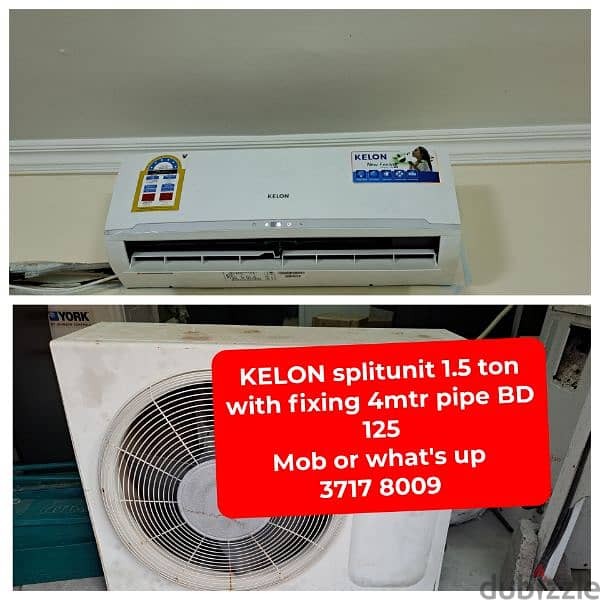 Toshiba window Ac 1.5 ton and other splitunit for sale with delivery 13