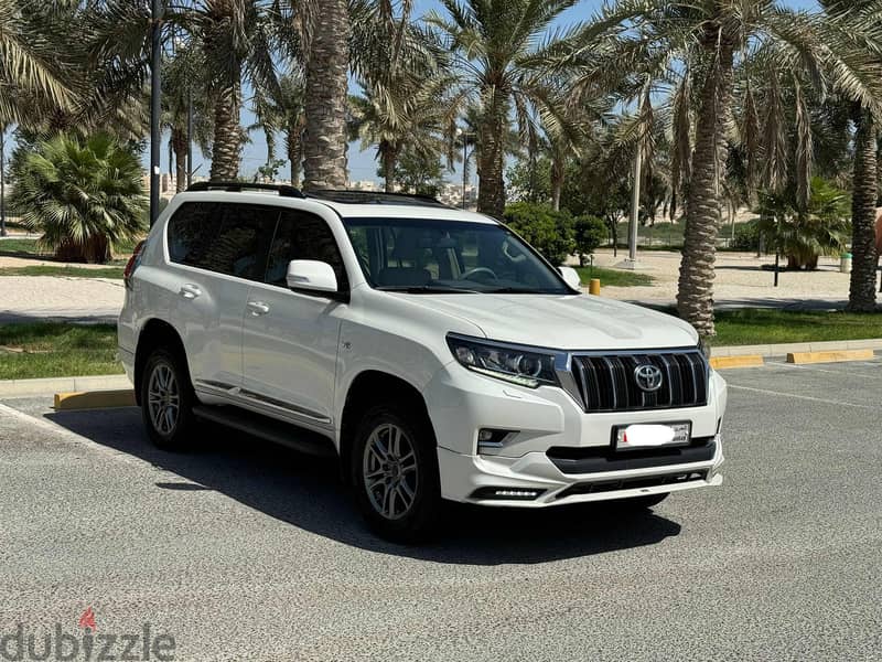 Toyota Prado TX-L 2018 WHITE 0