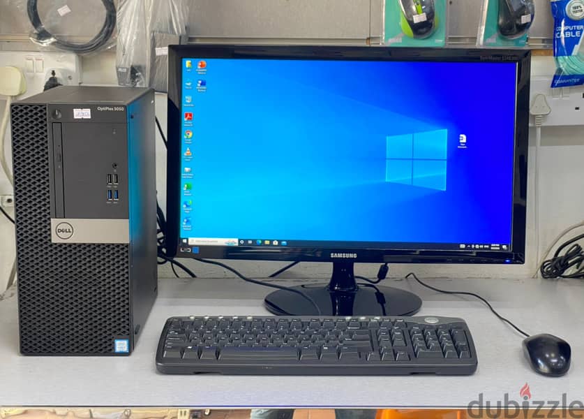 Dell Core i7 7th Generation Computer With 23"FHD Monitor FREE Wi-Fi 2