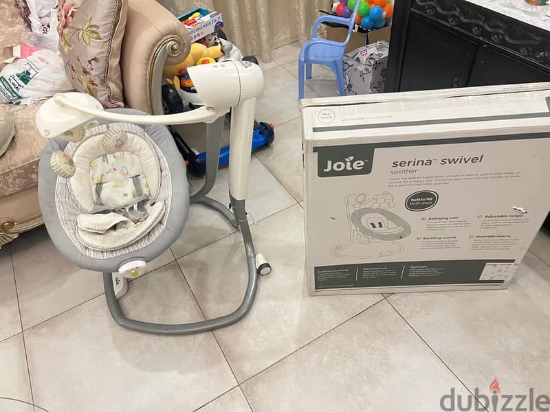 Joie Serina Swivel Baby Electric Swing 1