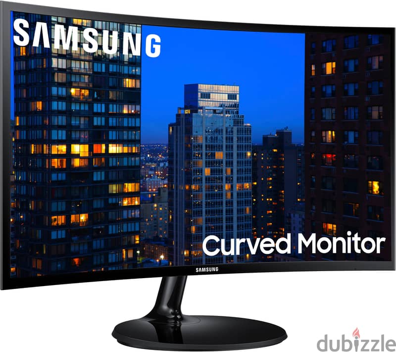 SAMSUNG 27" Curved Full HD IPS Monitor with Box Same as New Condition 2