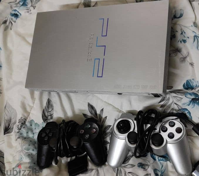 ps2  fat black & silver for sale 1