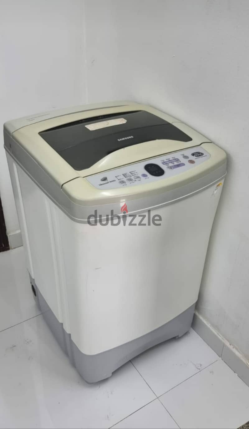 Samsung washing machine, rarely used,  2 pairs curtain with pipe 2