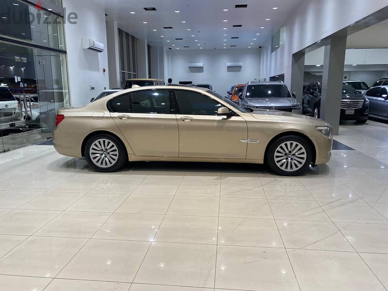 BMW 730i 2010 BEIGE 2