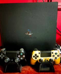 Ps4 Pro with 2 controllers and 12 games