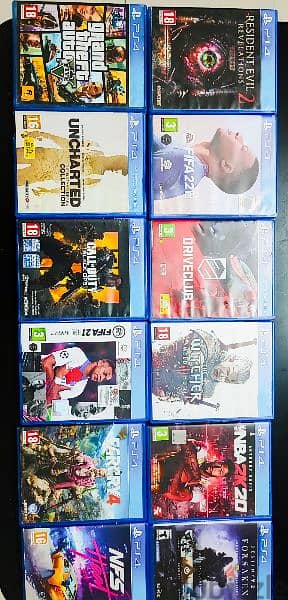 Ps4 Pro with 2 controllers and 12 games 2