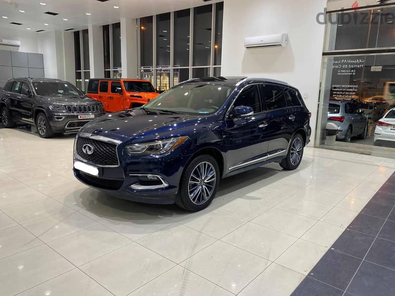 Infiniti QX60 2019 blue 1