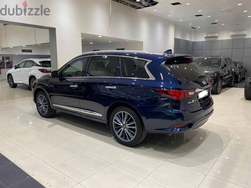 Infiniti QX60 2019 blue 5