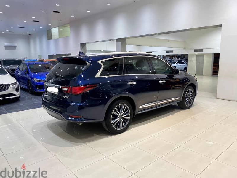 Infiniti QX60 2019 blue 6