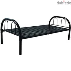 2 Steel bed with  mattress 0