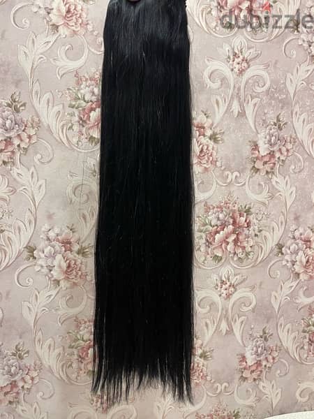 Human hair extensions 26” 300g jet black 2