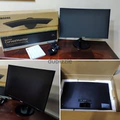 Excellent New Like Condition Samsung 24 Inch curved Gaming Monitor