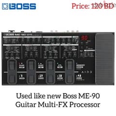 Used like new Boss ME-90 Guitar Multi-FX Processor 0