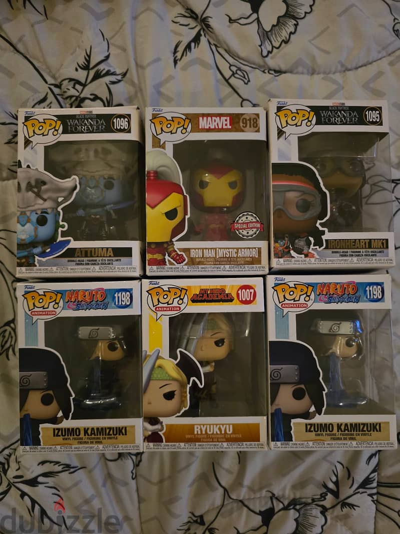 Funko pop 6 bd 0