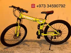 For sale foldable cycle 26 size everything is working full condition