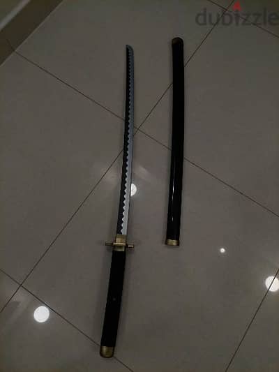 Plain Black Simplistic Sword (wood)