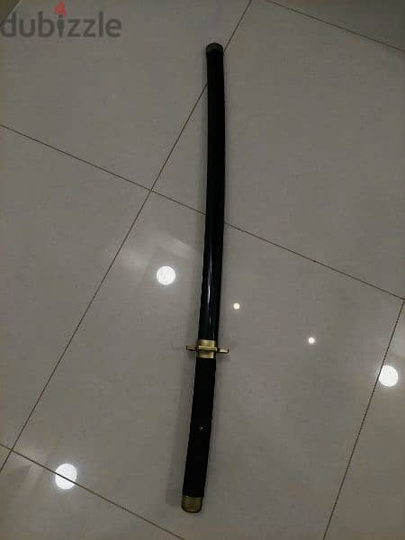 Plain Black Simplistic Sword (wood) 1