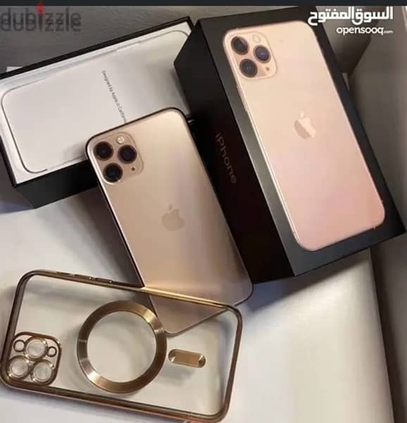 للبيع ايفون ١١ برو ذهبي 3