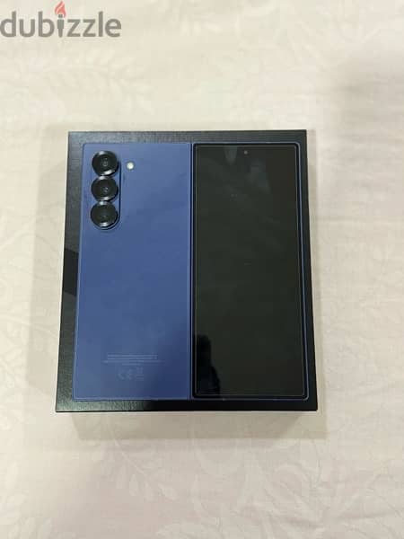 Samsung Fold 6 blue 256 gb -used few days 2