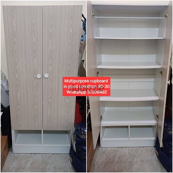 4 Door wardrobe and other items for sale with Delivery 14