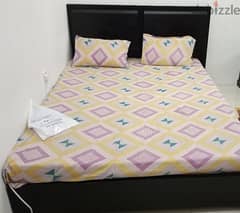 30 BD Queen size bed without mattress