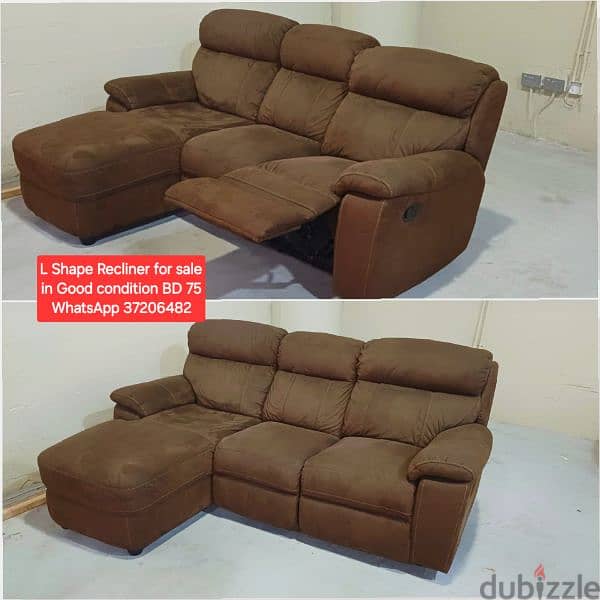 Single wooden bed and other items for sale with Delivery 9