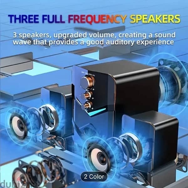 2.1 Channel stereo Speaker 4