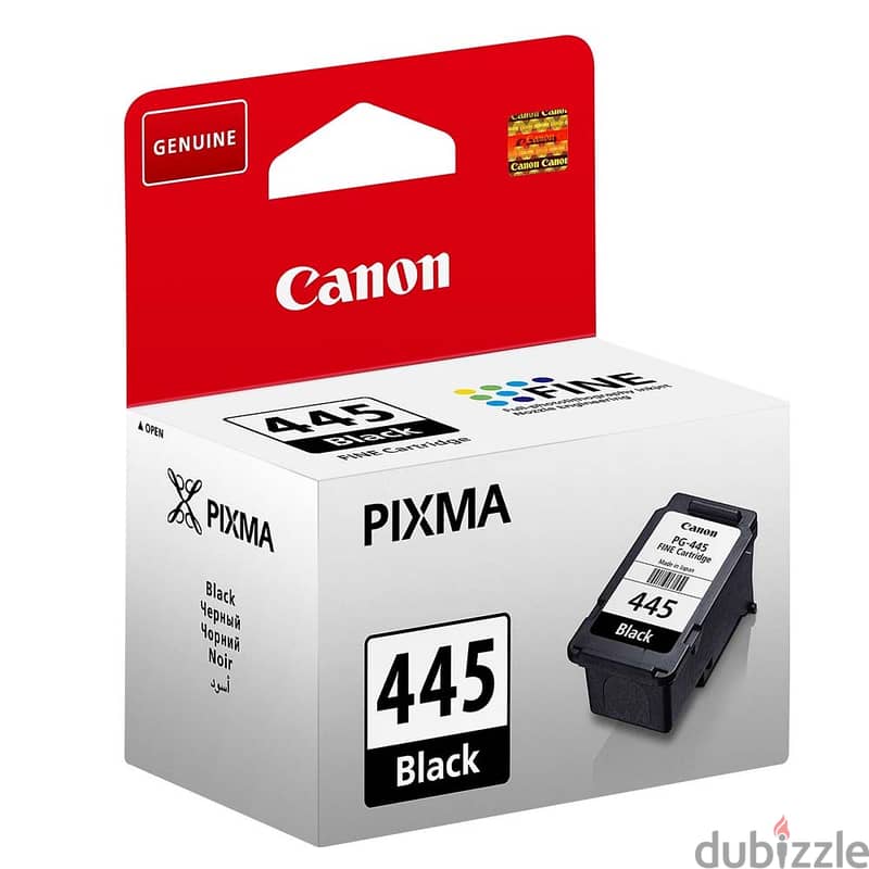 Canon Genuin Ink cartridges 445 and 446 1