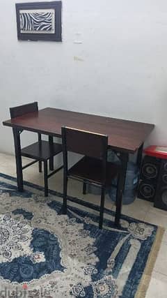 dining table with 2 chair